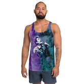 Electronic Beat Music Graffiti Men's Tank Top - Beyond T-shirts